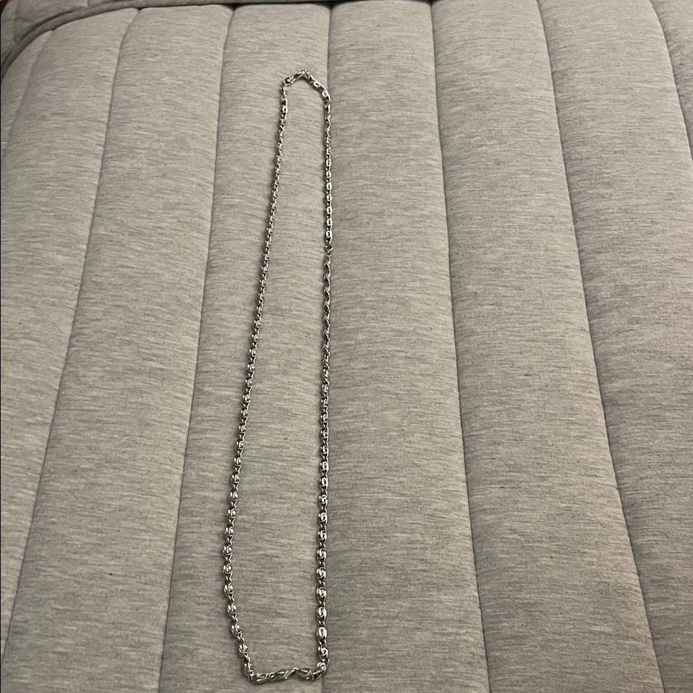 Elegant Silver Chain Necklace